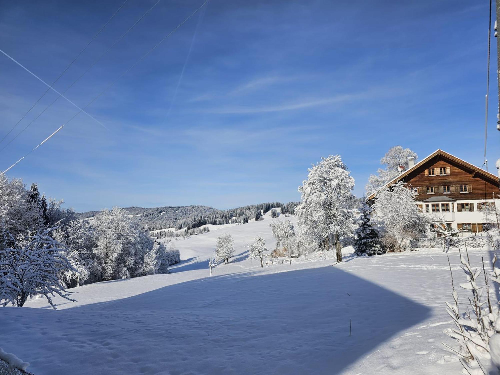 Sonnen-Juwel - Hallenbad-Sauna-2 Getrennte Schlafbereiche-Direkt An Der Skipiste Missen-Wilhams Εξωτερικό φωτογραφία